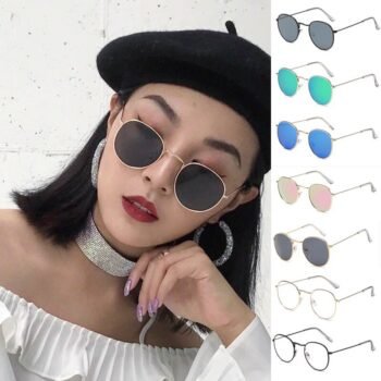 2021 Luxury vintage Mirror Brand Designer Sunglasses Women/Men Classic Round Outdoor Sun Glasses UV400 Oculos De Sol Gafas